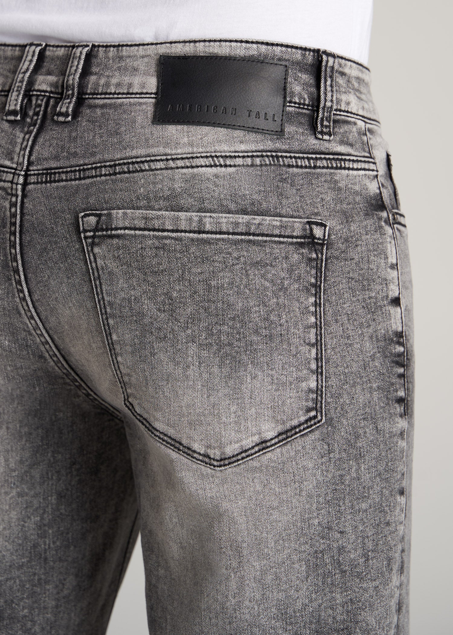 Dylan SLIM-FIT Jeans for Tall Men in Black