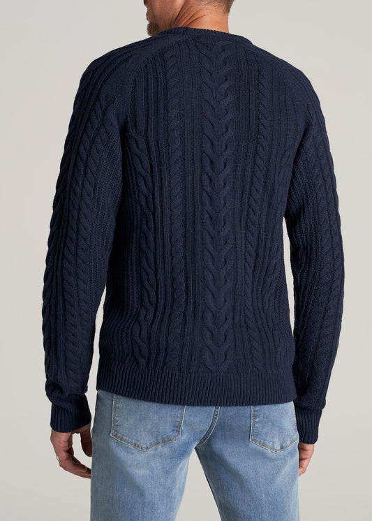    American-Tall-Men-Mens-Heavy-Cable-Knit-Sweater-Navy-back