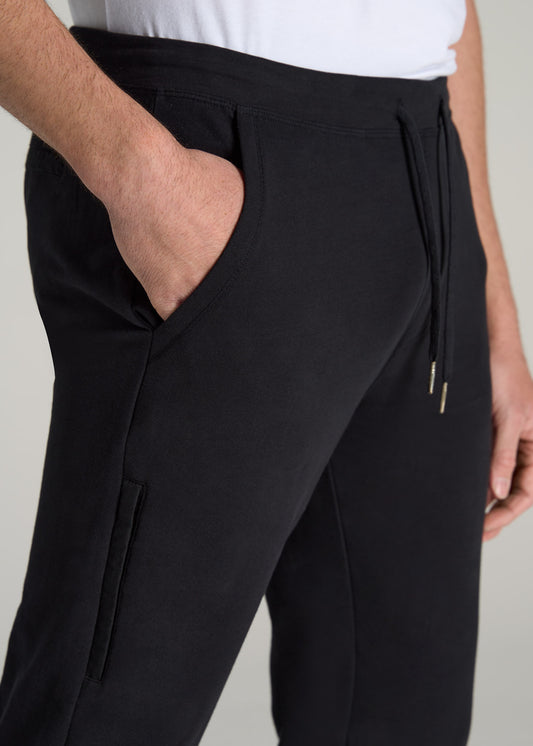    American-Tall-Men-Microsanded-French-Terry-Sweatpant-Black-detail