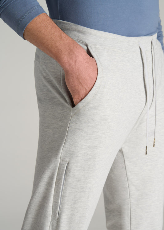       American-Tall-Men-Microsanded-French-Terry-Sweatpant-Grey-Mix-detail