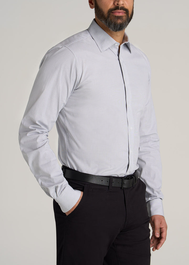 Men's Tall Button Down Dress Shirts American Tall