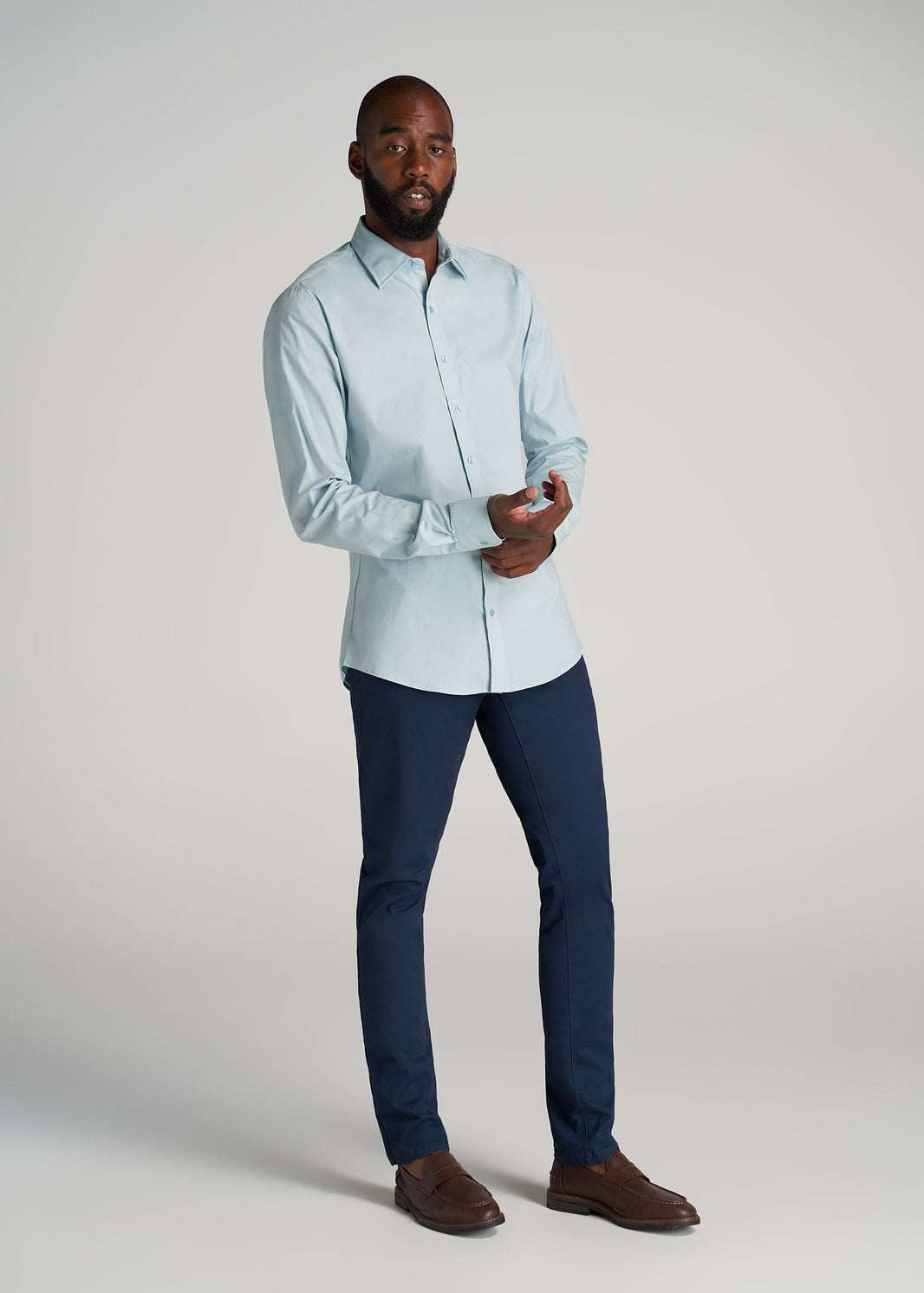 Men's Tall Dress Shirts & Button Down Shirts American Tall