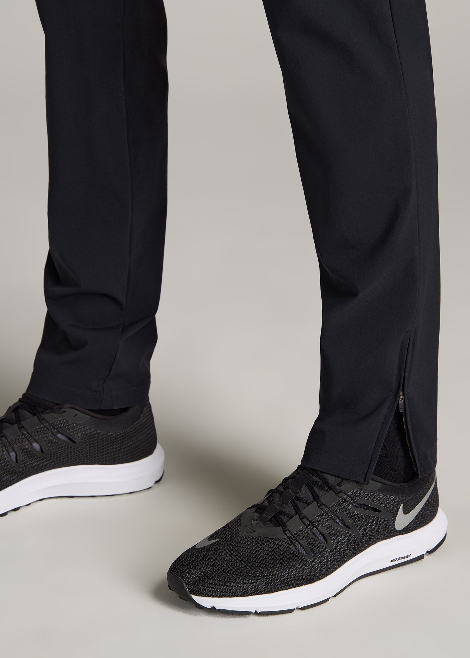 Men's Tall Performance Casual Pants Black | American Tall
