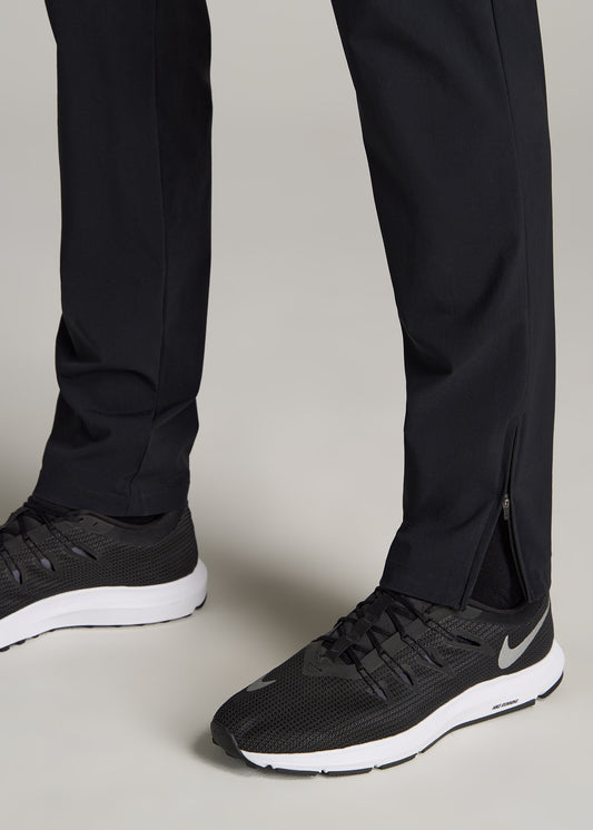       American-Tall-Men-Performance-Casual-Pants-Black-zipper