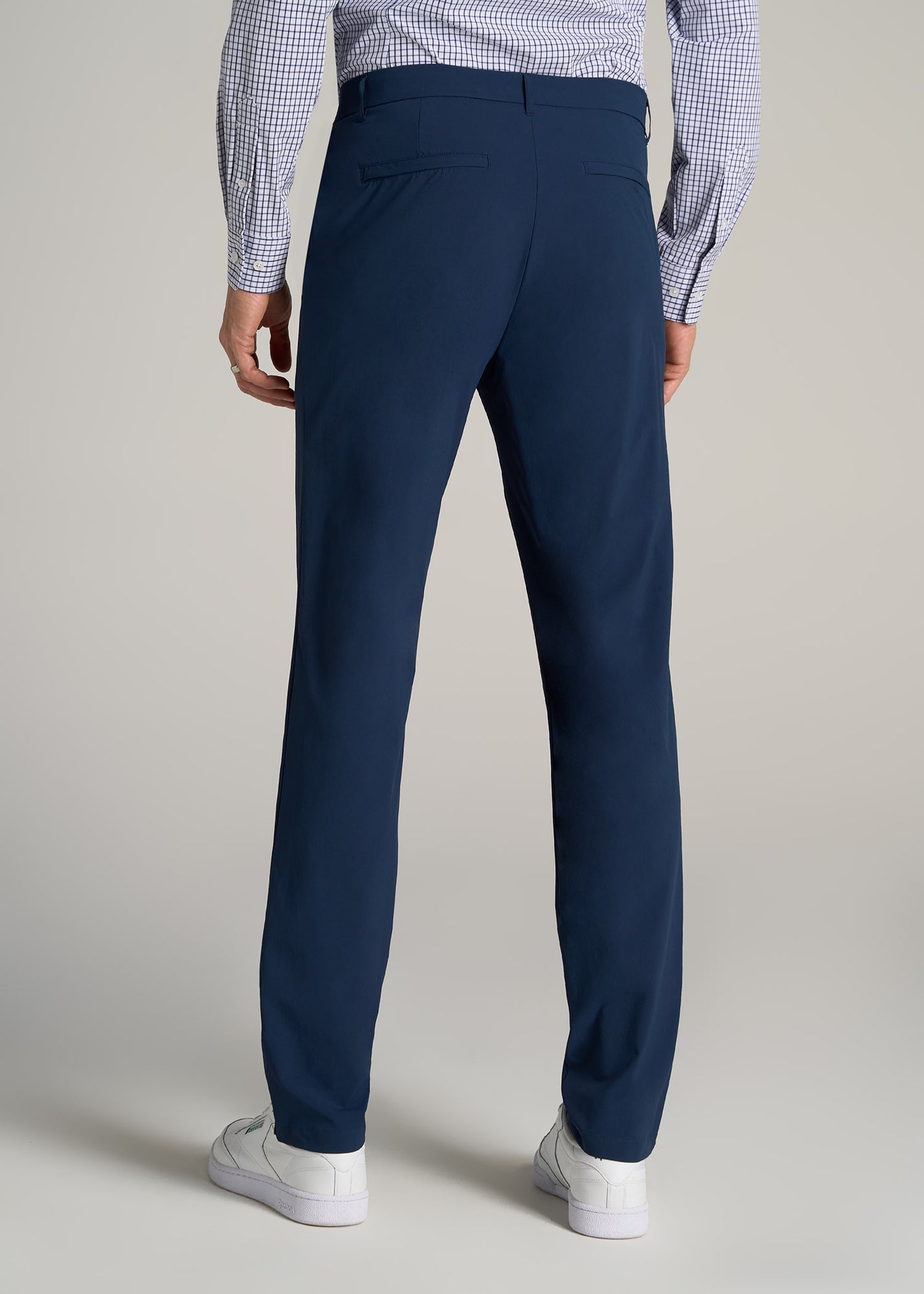 Men's Tall Performance Casual Pants Marine Navy | American Tall