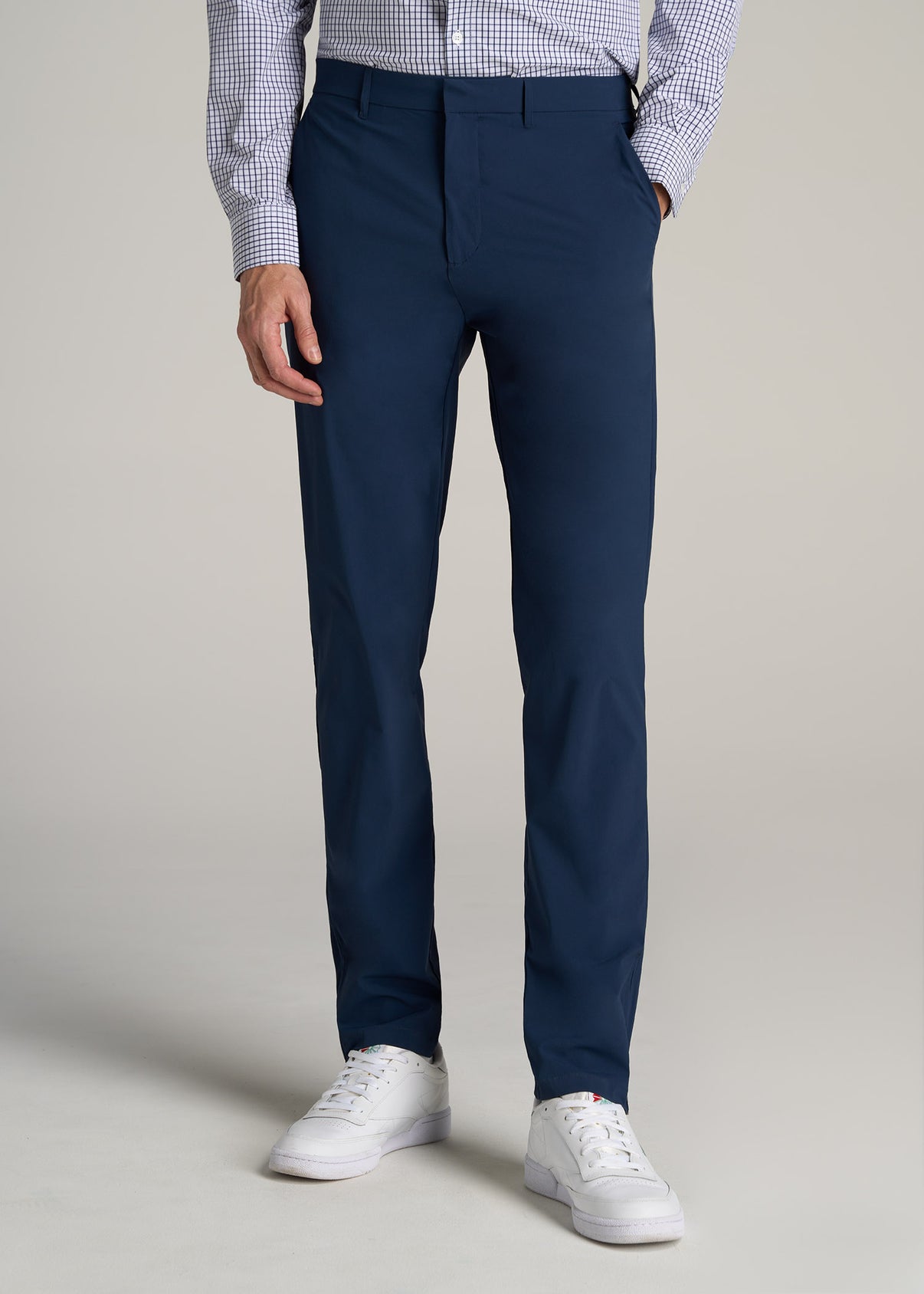 Men's Tall Performance Casual Pants Marine Navy | American Tall