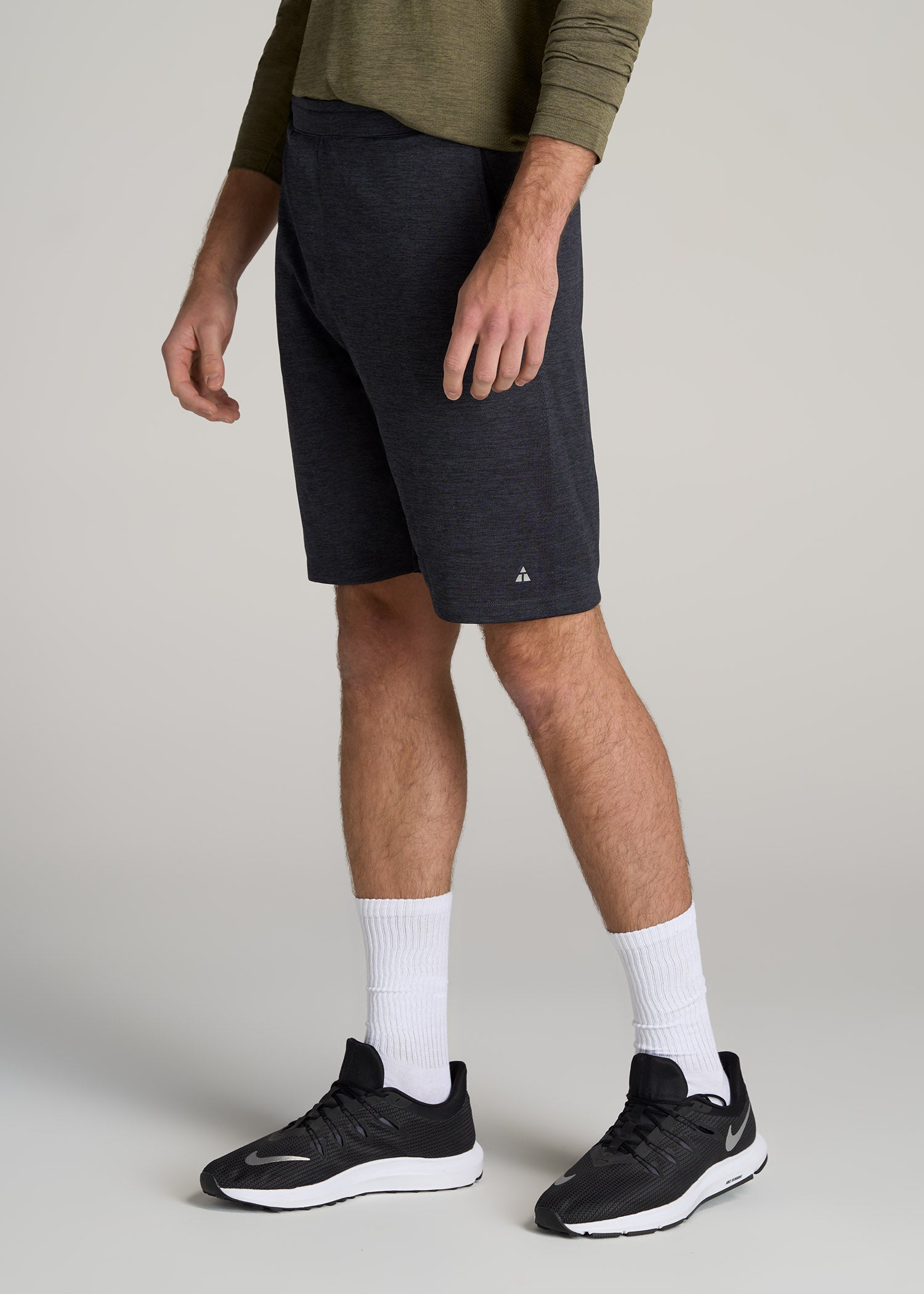 American-Tall-Men-Performance-Engineered-Athletic-Shorts-Charcoal-Mix-side