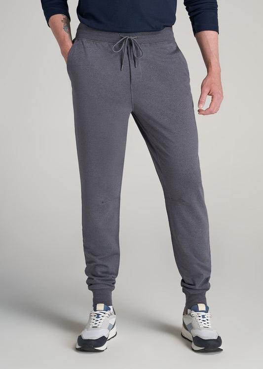       American-Tall-Men-Performance-Tapered-French-Terry-Jogger-Charcoal-Mix-front