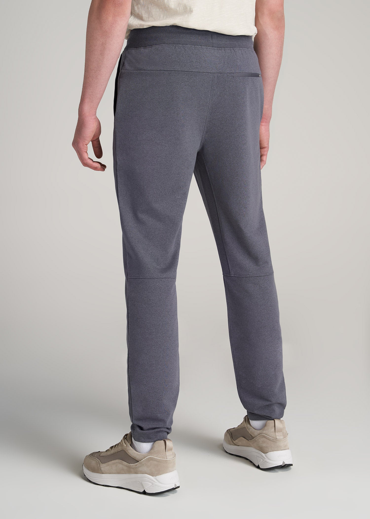 Men's Tall Performance French Terry Sweatpants Tech Charcoal Mix