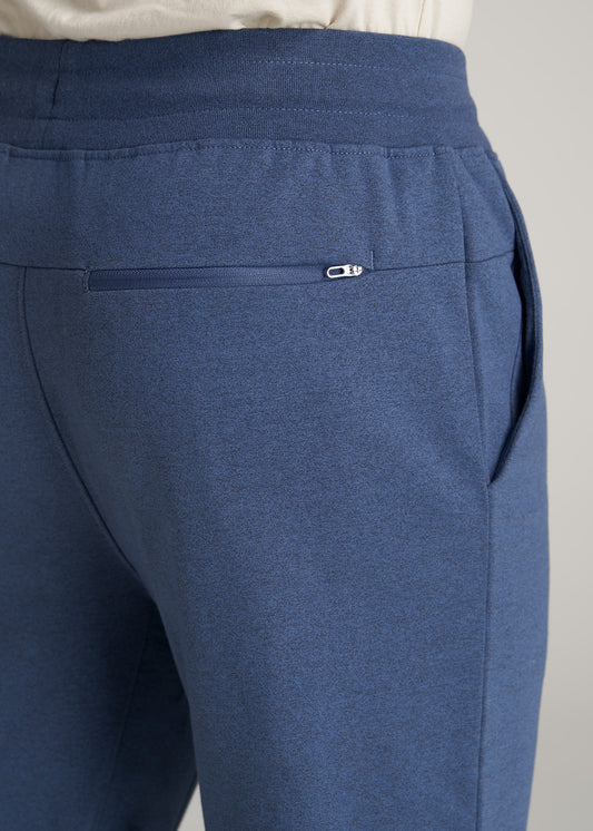     American-Tall-Men-Performance-Tapered-French-Terry-Sweatpants-Navy-Mix-detail