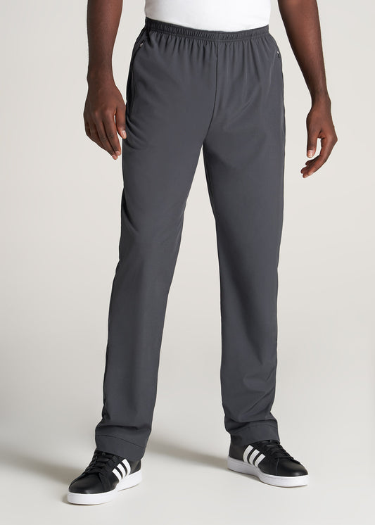       American-Tall-Men-RelaxedFit-LightWeight-AthleticPant-Charcoal-front