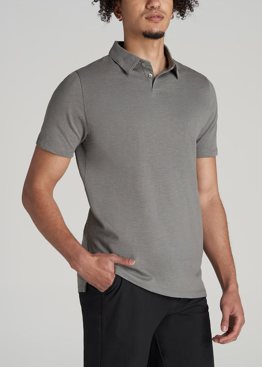    American-Tall-Men-Slub-Self-Collar-Polo-With-Placket-Slate-Grey-side