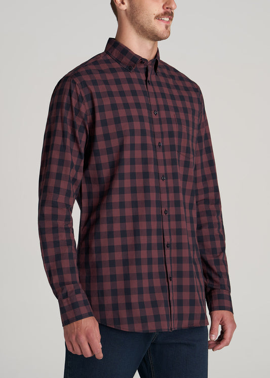    American-Tall-Men-Soft-Wash-Navy-Maroon-Check-side