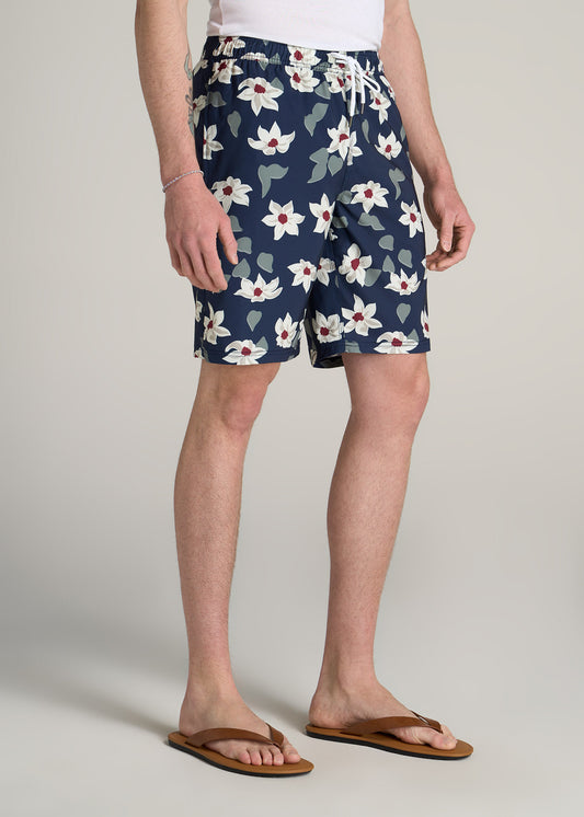 American-Tall-Men-Swim-Trunks-Painted-Floral-side