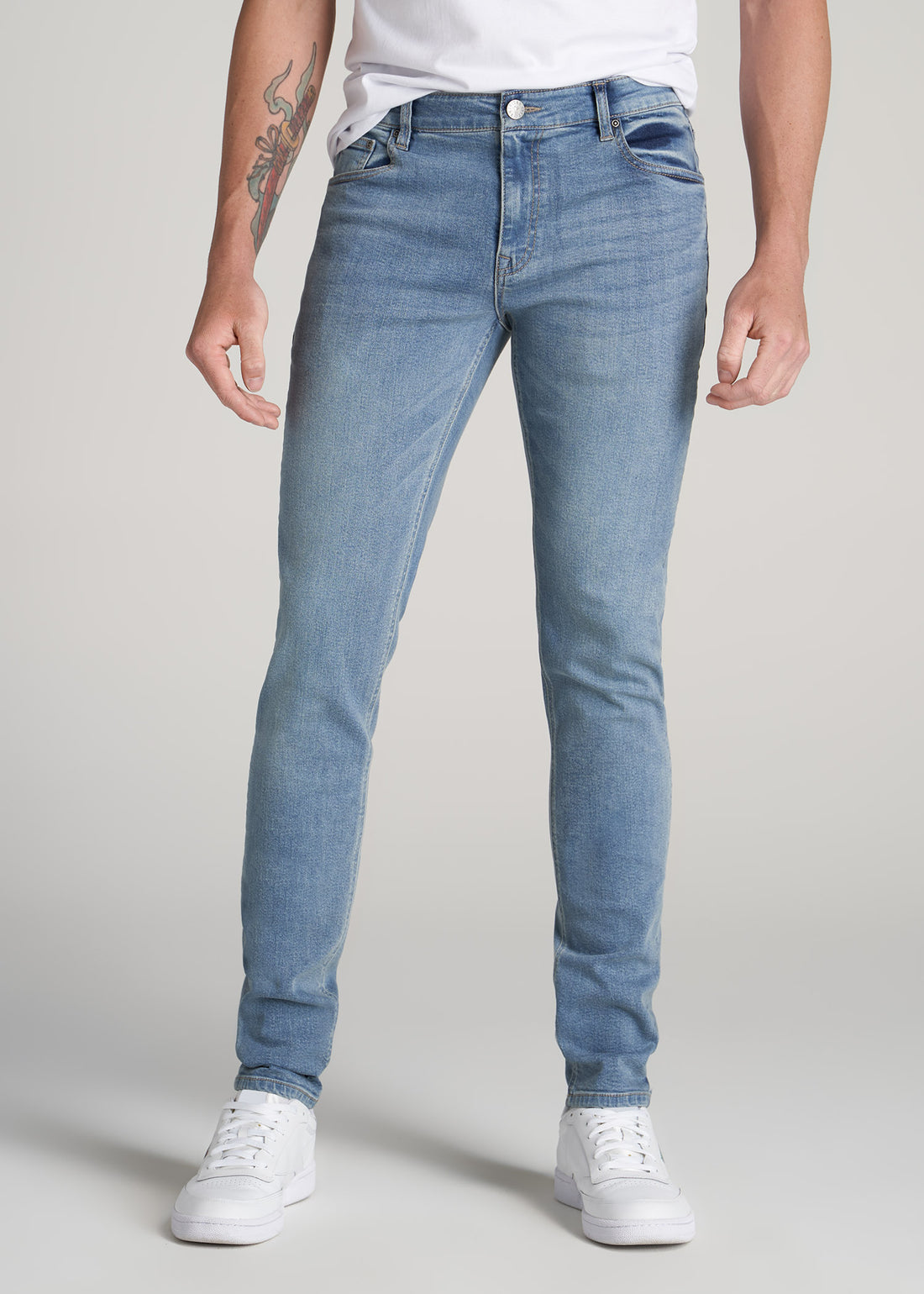 Men's Tall Travis Skinny Jeans New Fade | American Tall