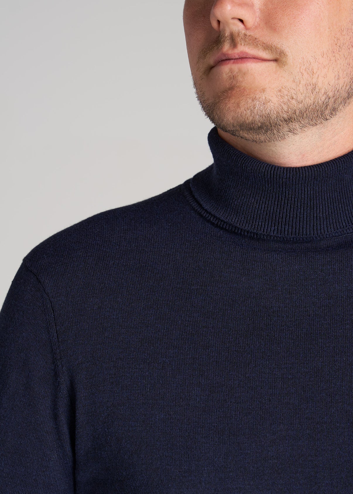 Mens Tall Turtleneck Patriot Blue | American Tall