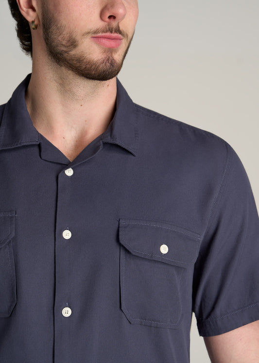 American-Tall-Men-Two-Pocket-Camp-Shirt-Weathered-Navy-detail