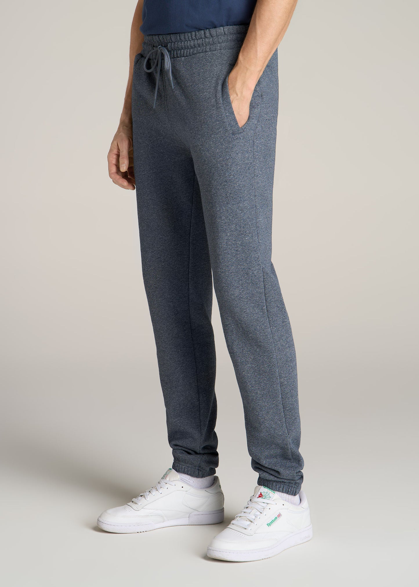 Wearever Fleece Elastic-Bottom Tall Men's Sweatpants