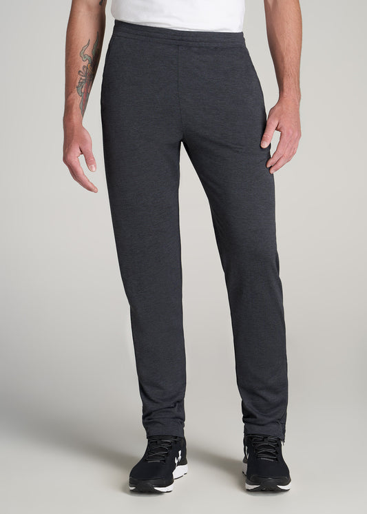 AT Balance Open-Bottom Women's Tall Yoga Pants in Charcoal