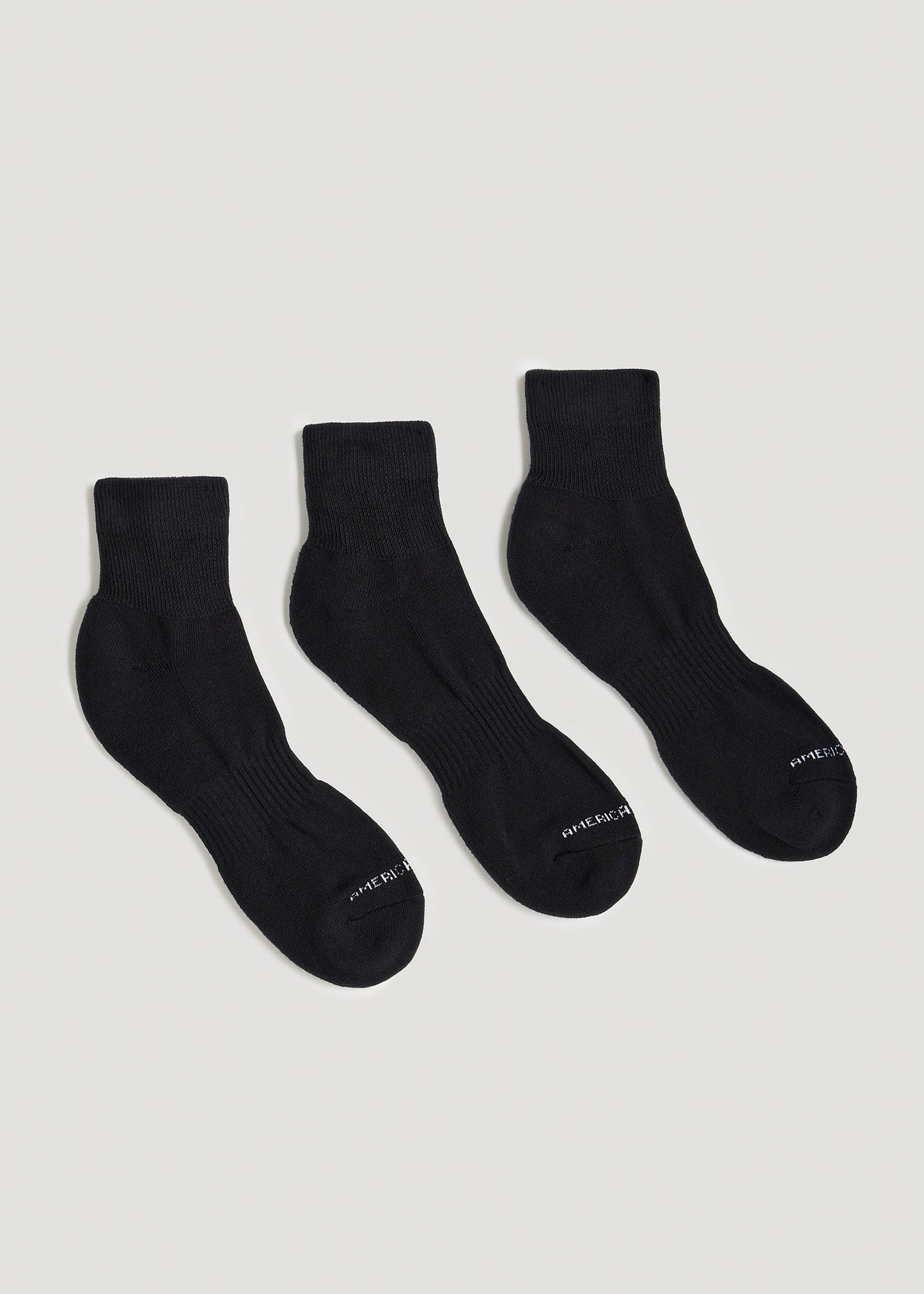 Men's Athletic Mid Ankle Socks (X-Large Size: 14-17)