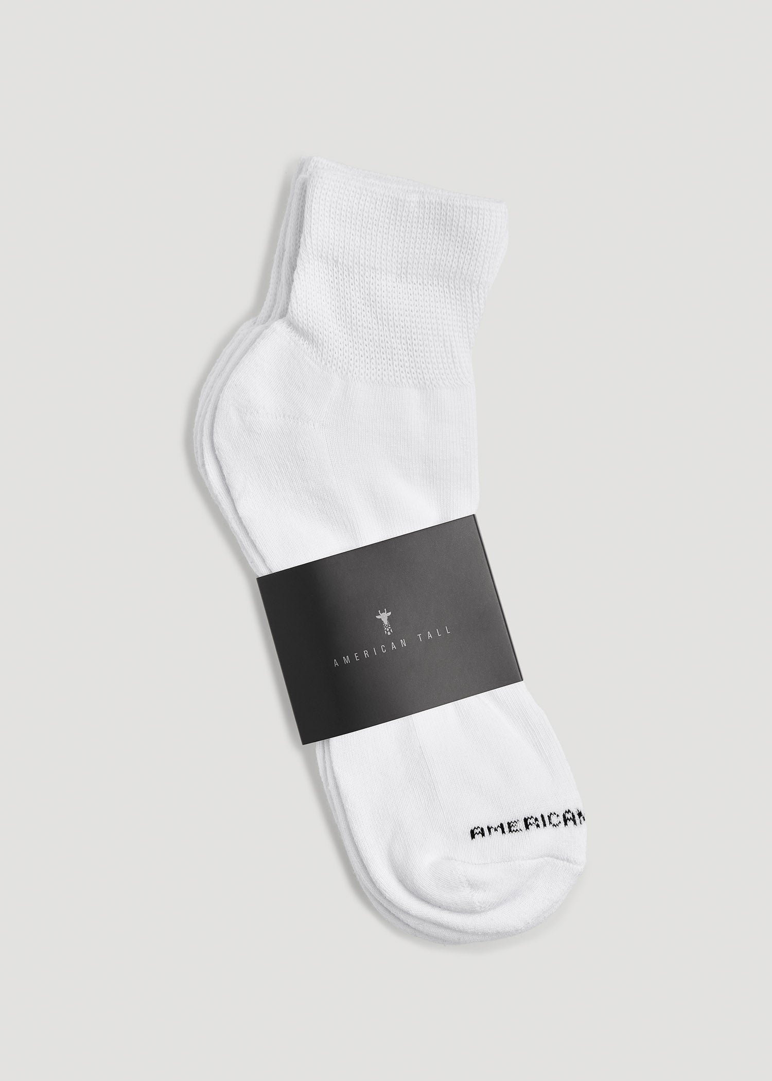 Men's Athletic Mid Ankle Socks (X-Large Size: 14-17) | White 3 Pack ...