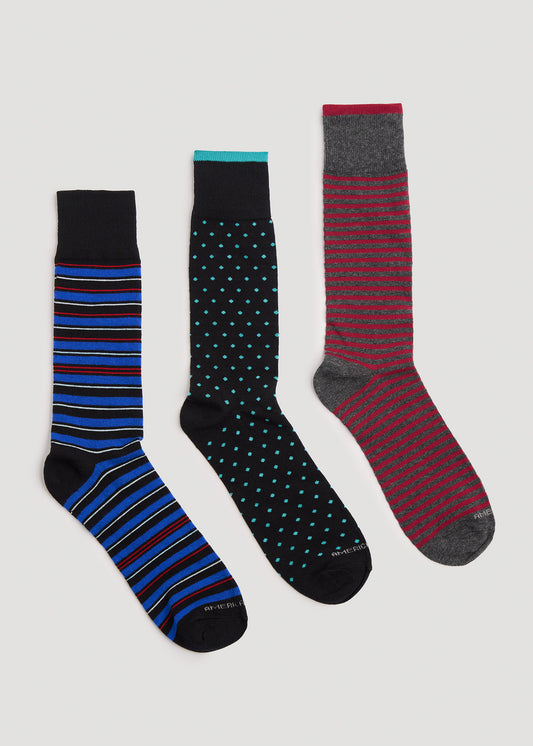    American-Tall-Mens-XL-Dress-Socks-Size-14-17-3-Pack-B-Detail2