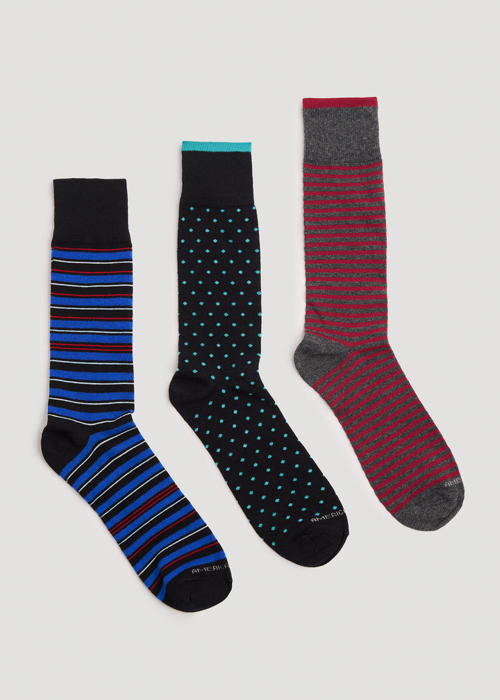 Men's Tall Socks: Dress, Crew & Ankle Socks | American Tall