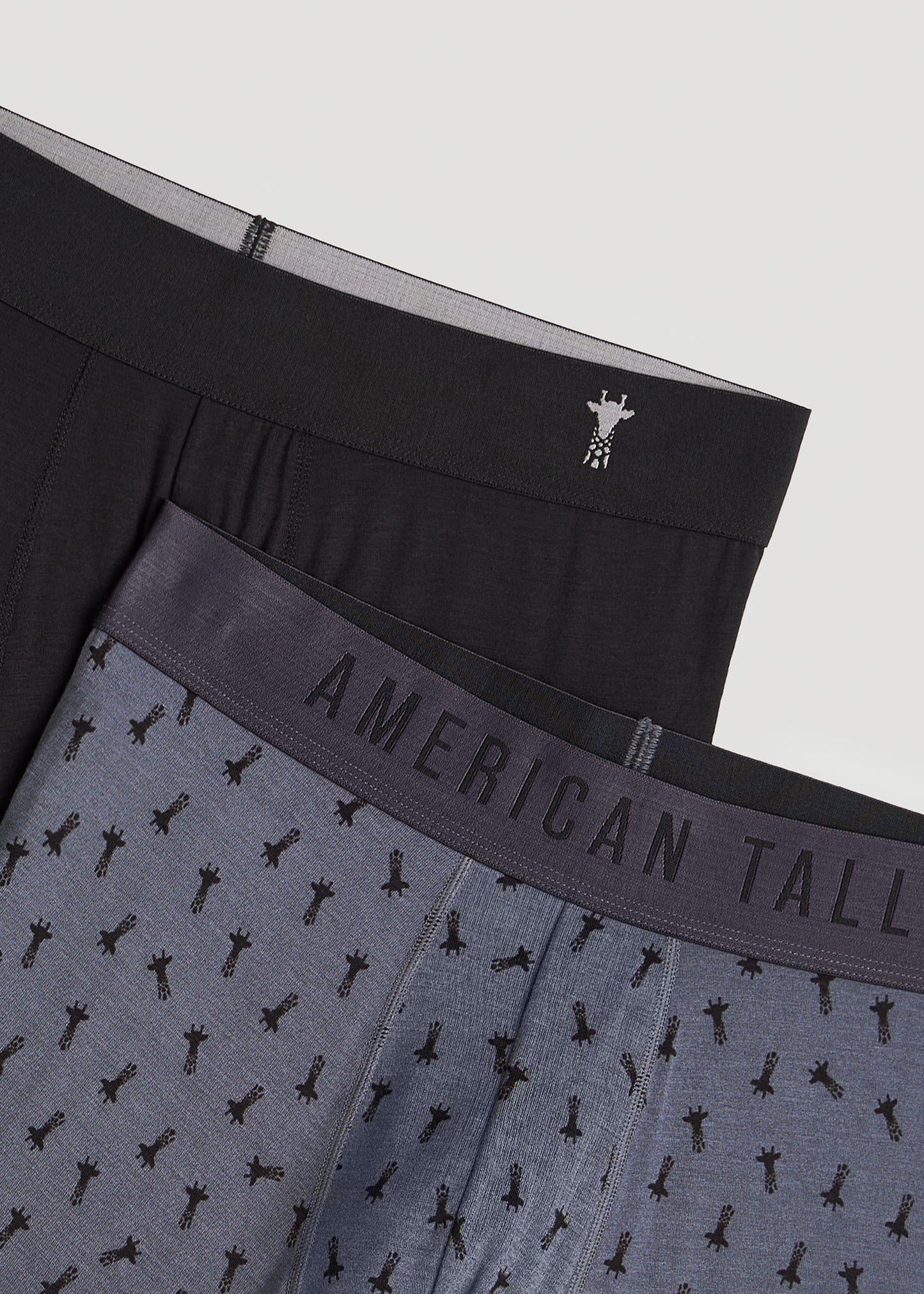       American-Tall-Micro-Modal-Extra-Long-Boxer-Briefs-in-Giraffe-Print-Black-2-Pack-M-Tall-Giraffe-Print-Black-Detail