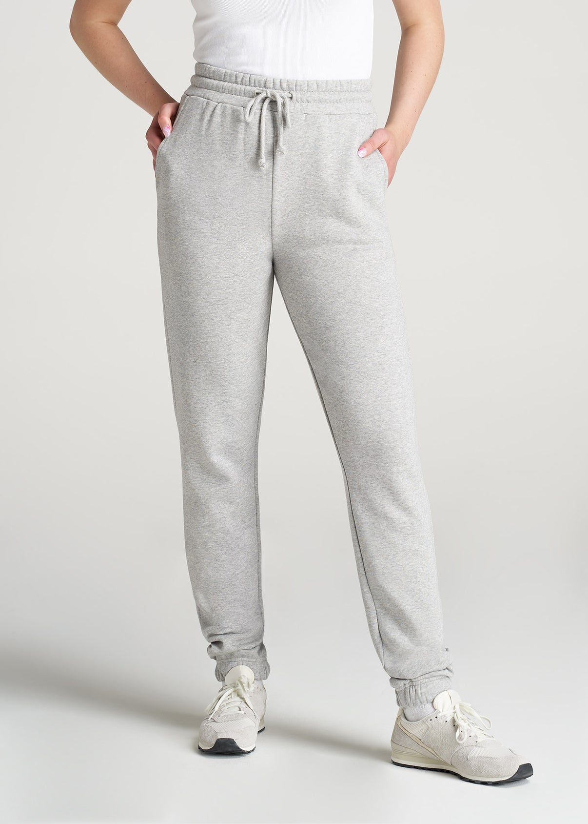 Wearever HighWaisted Tall Women's Sweatpants Grey Mix American Tall