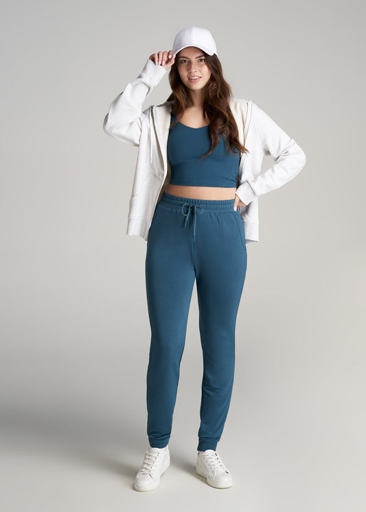    American-Tall-Women-Baby-FrenchTerry-Jogger-DeepWater-full