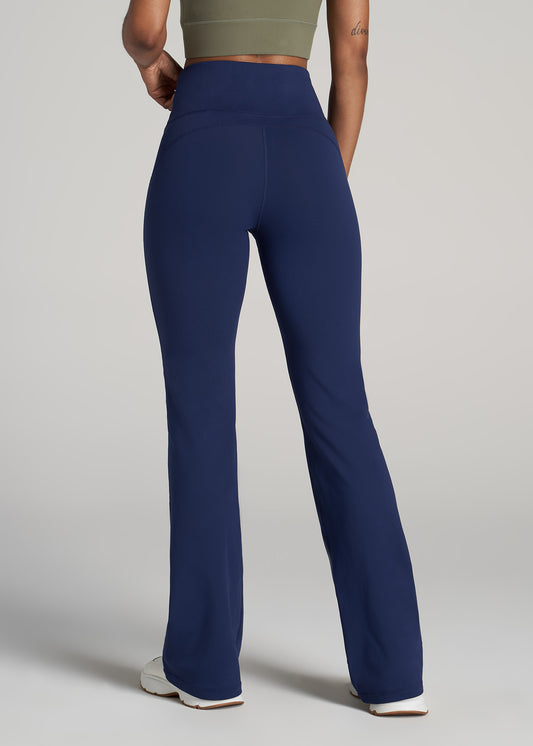 Womens Flare Tight Sweatpants With High Waist And Split Bell