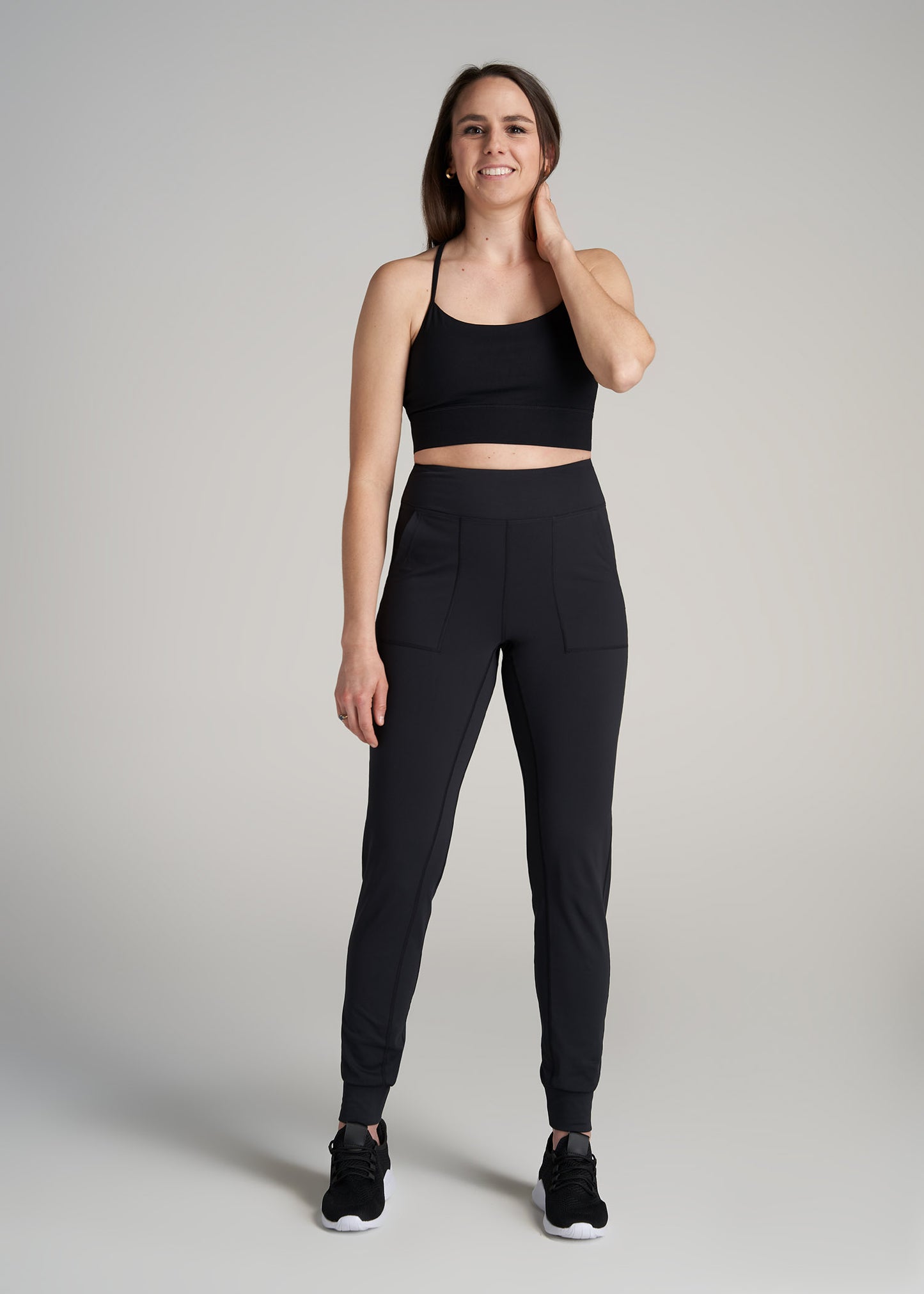 Joggers For Tall Women: Balance Collection Jogger Black – American Tall