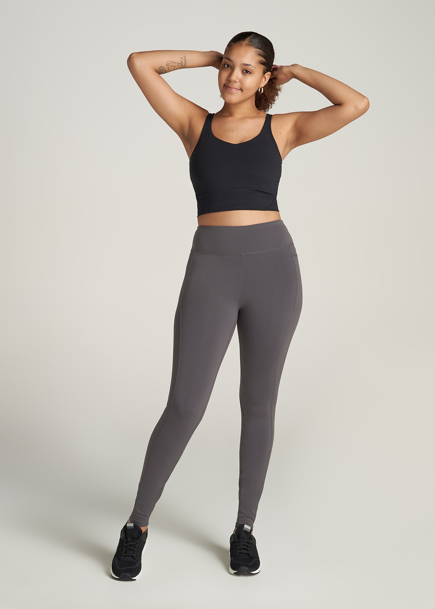 Yoga Tights For Tall Girls Bella Outer-Pocket Tall Women's Legging