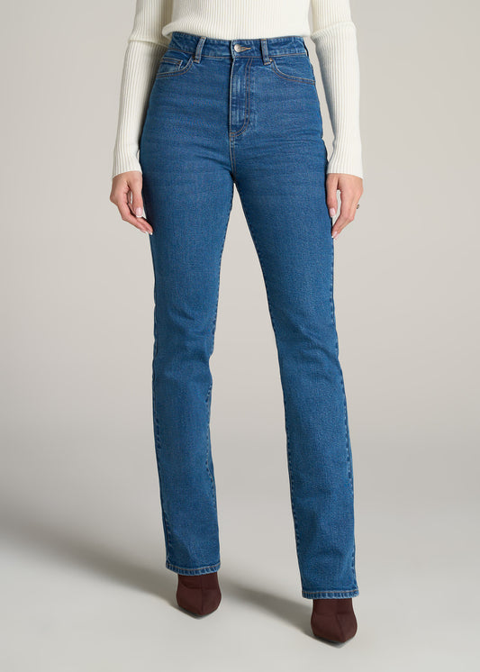       American-Tall-Women-Britney-Bootcut-High-Waisted-Jeans-Washed-Medium-Indigo-front