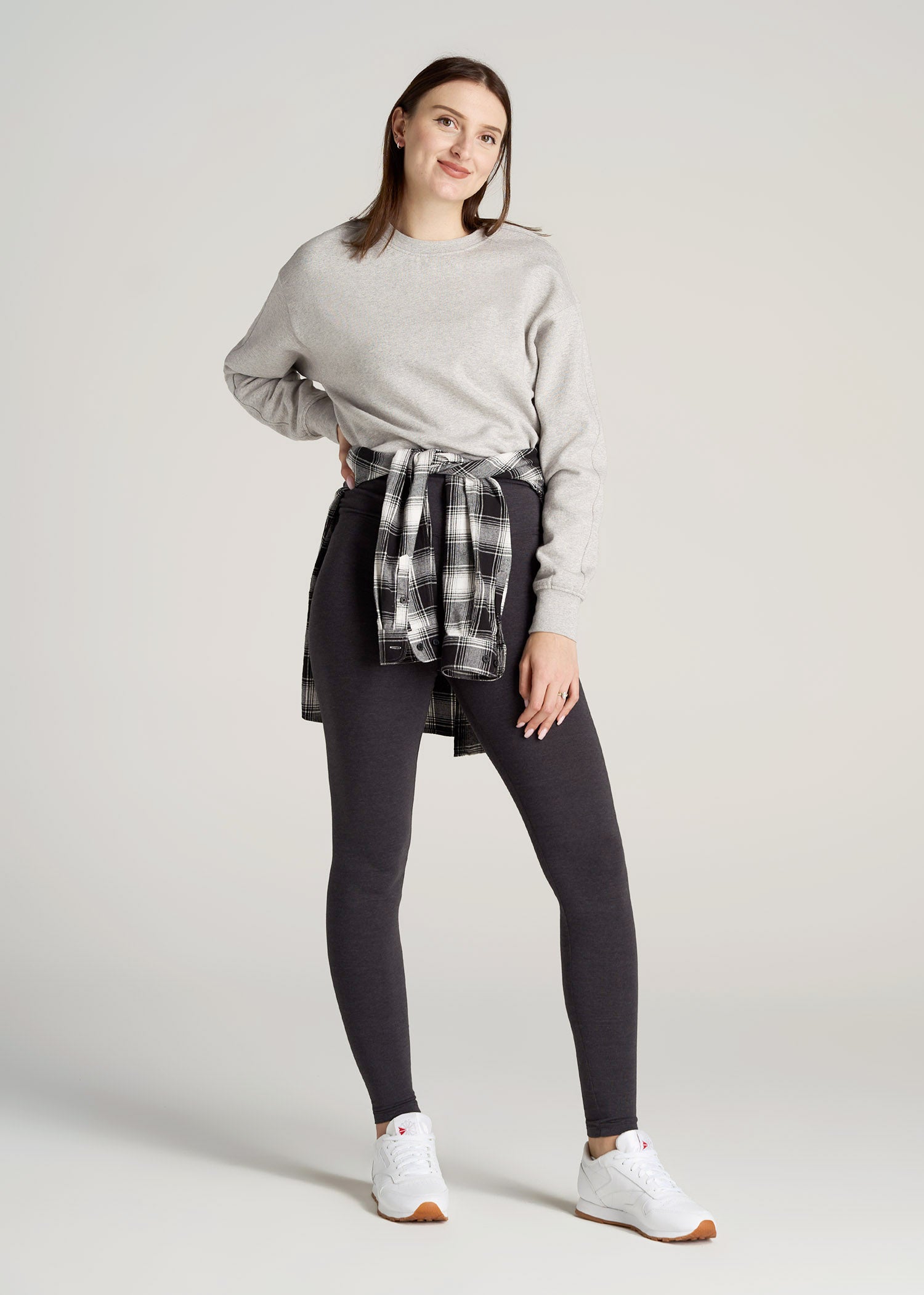 Cotton On activewear full length leggings in grey