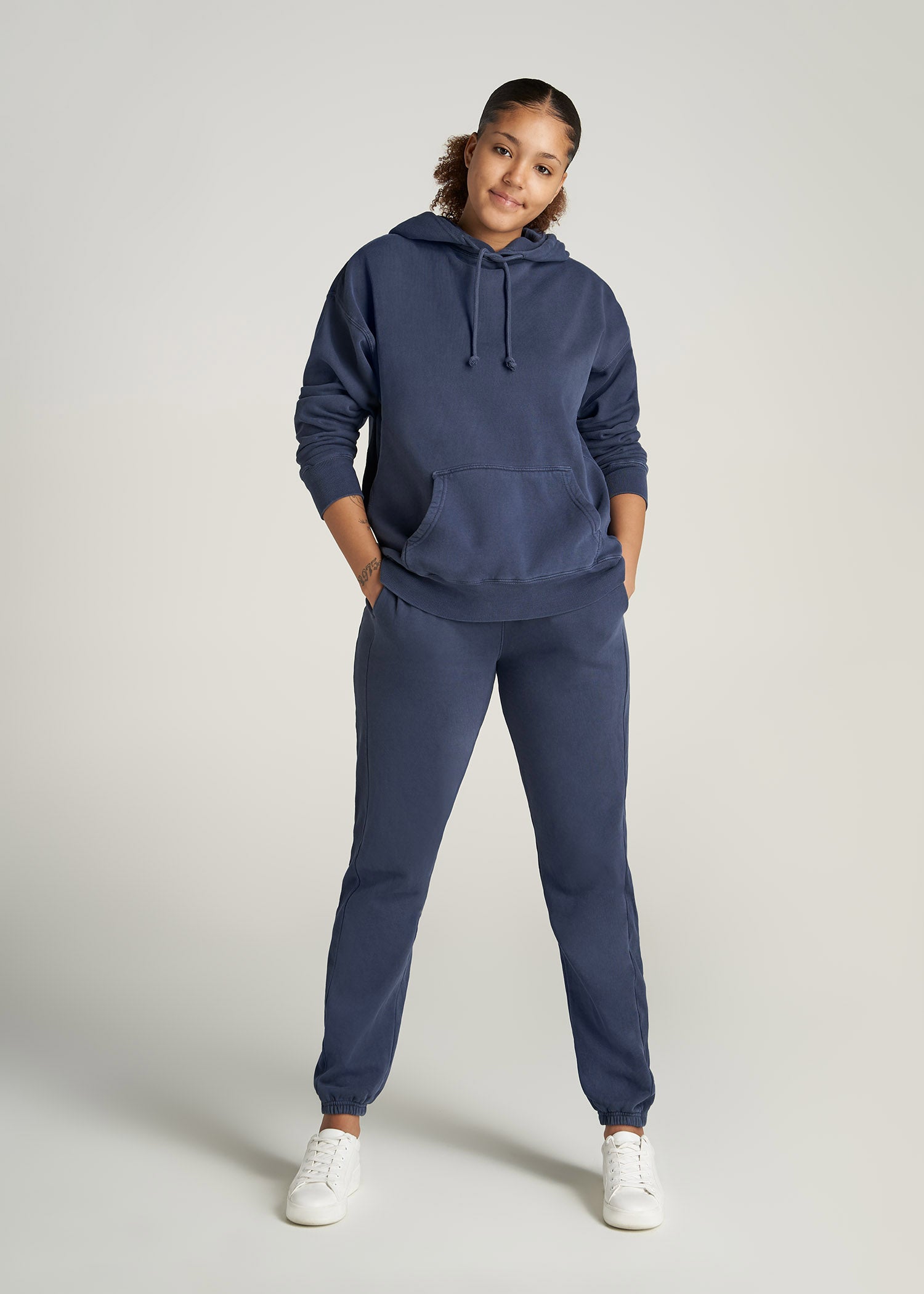    American-Tall-Women-GarmentDye-Sweatpants-Navy-full