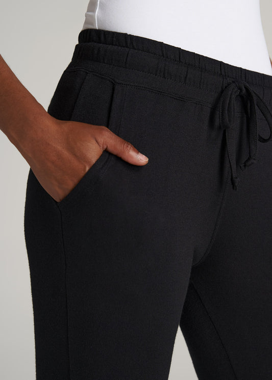 Hybrid Joggers for Tall Women in Black
