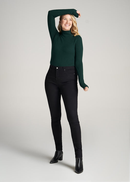 American-Tall-Women-Rolled-MockNeck-Sweater-Emerald-full