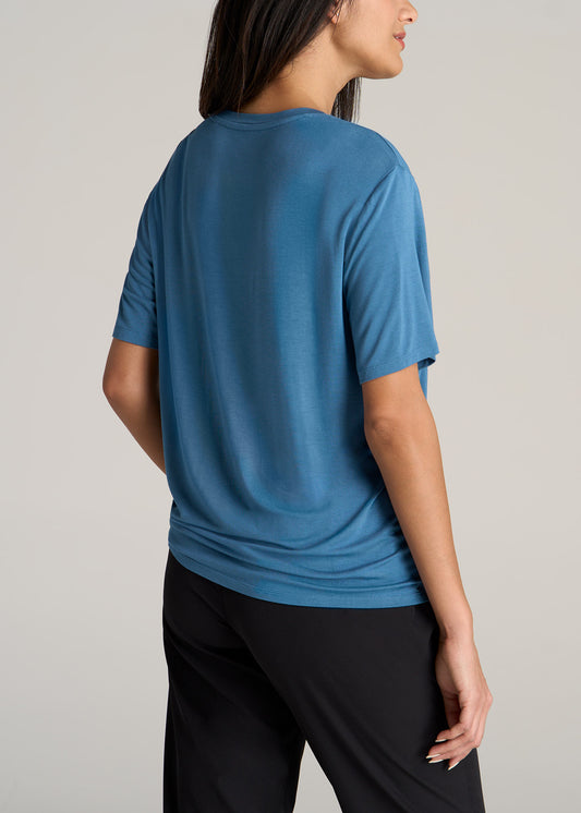 American-Tall-Women-Short-Sleeve-Relaxed-Crewneck-Pocket-T-Shirt-Serene-Blue-back