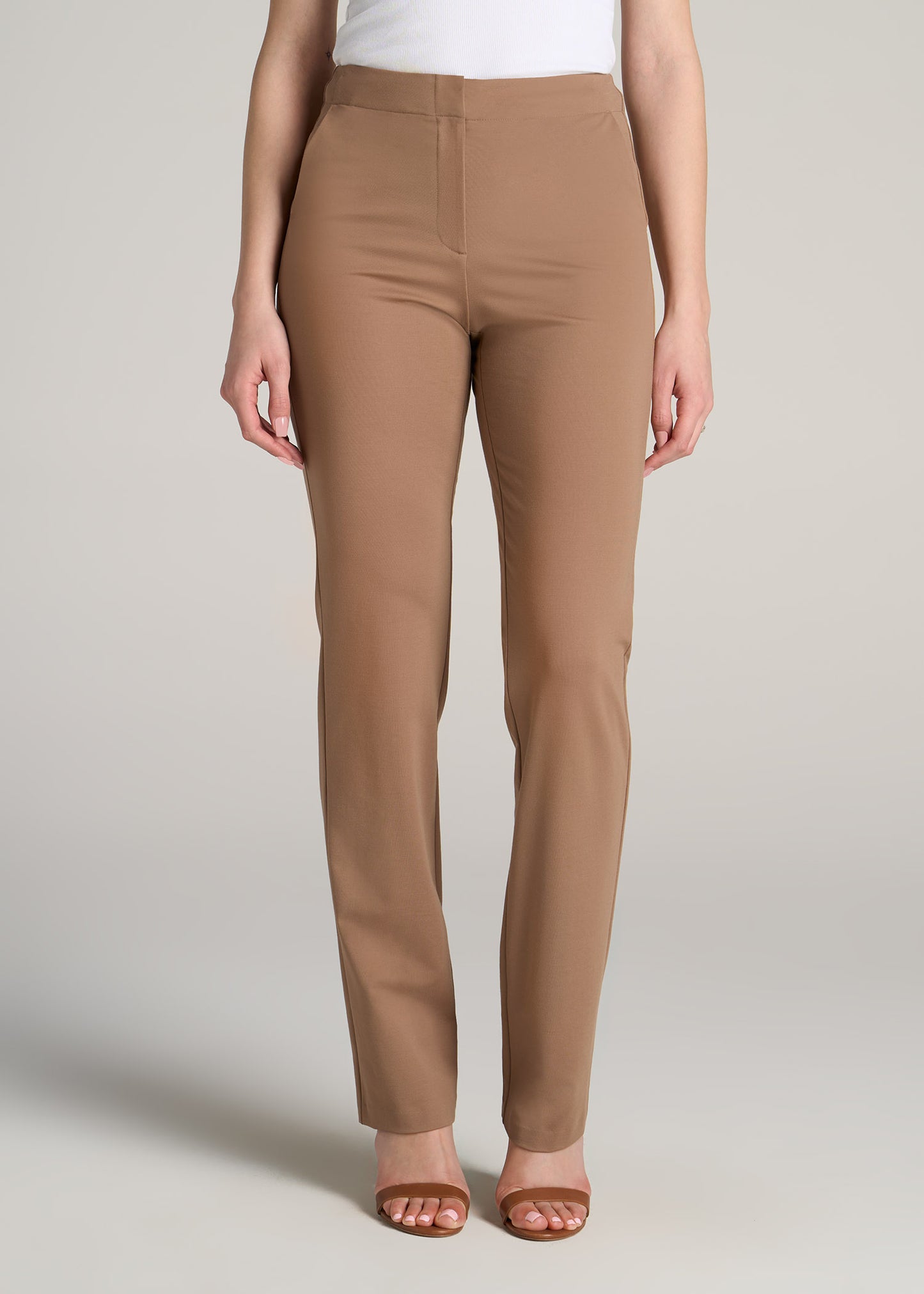 Tan Womens Dress Pants Ladies Pants Plus Size Khaki Dress Pants Waisted Pants Womens Tan Tan Womens Dress Pants Ladies Pants Plus Size Khaki Dress Pants Waisted Pants Womens Tan