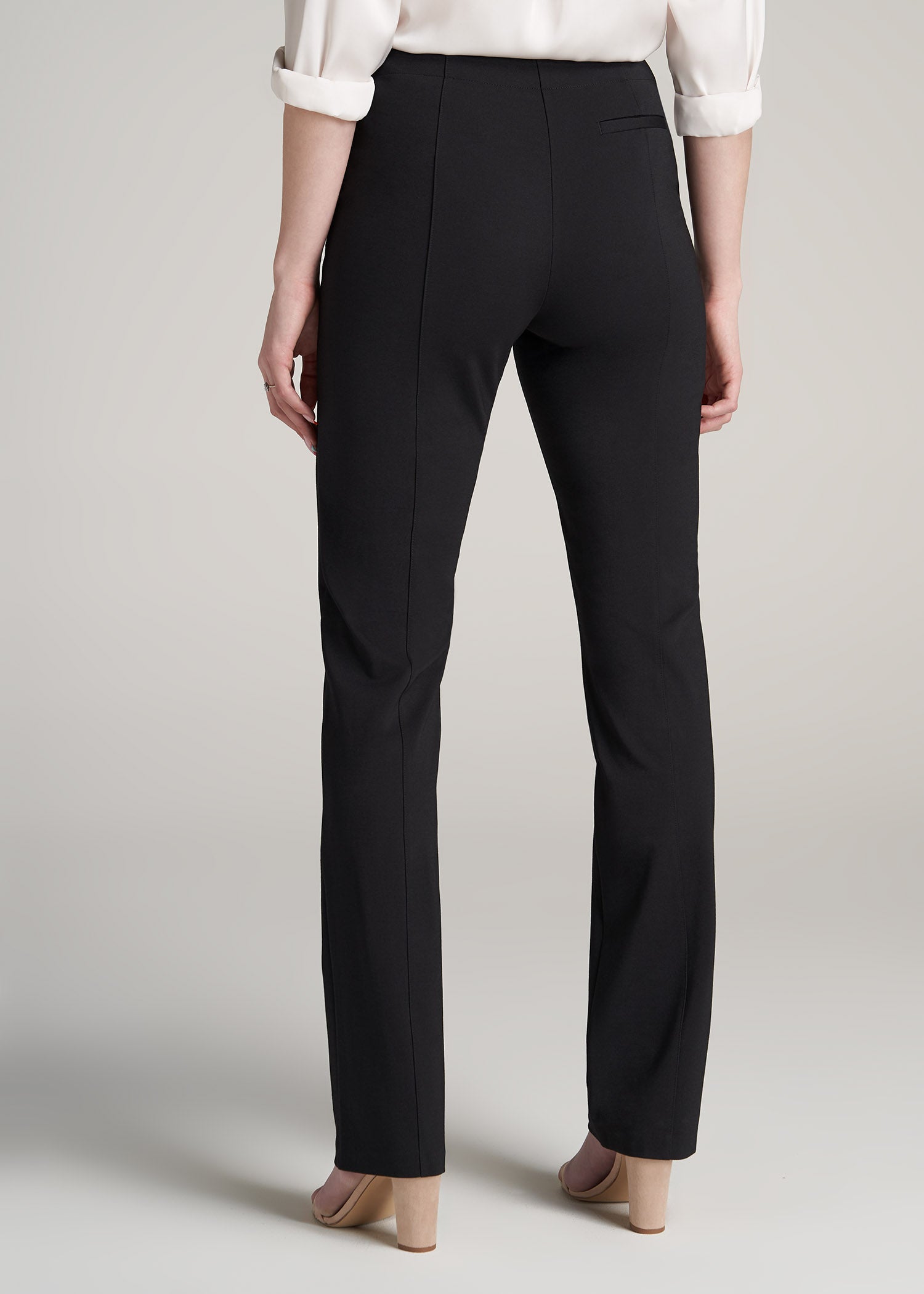 Women's Tall Slim Straight Dress Pants American Tall