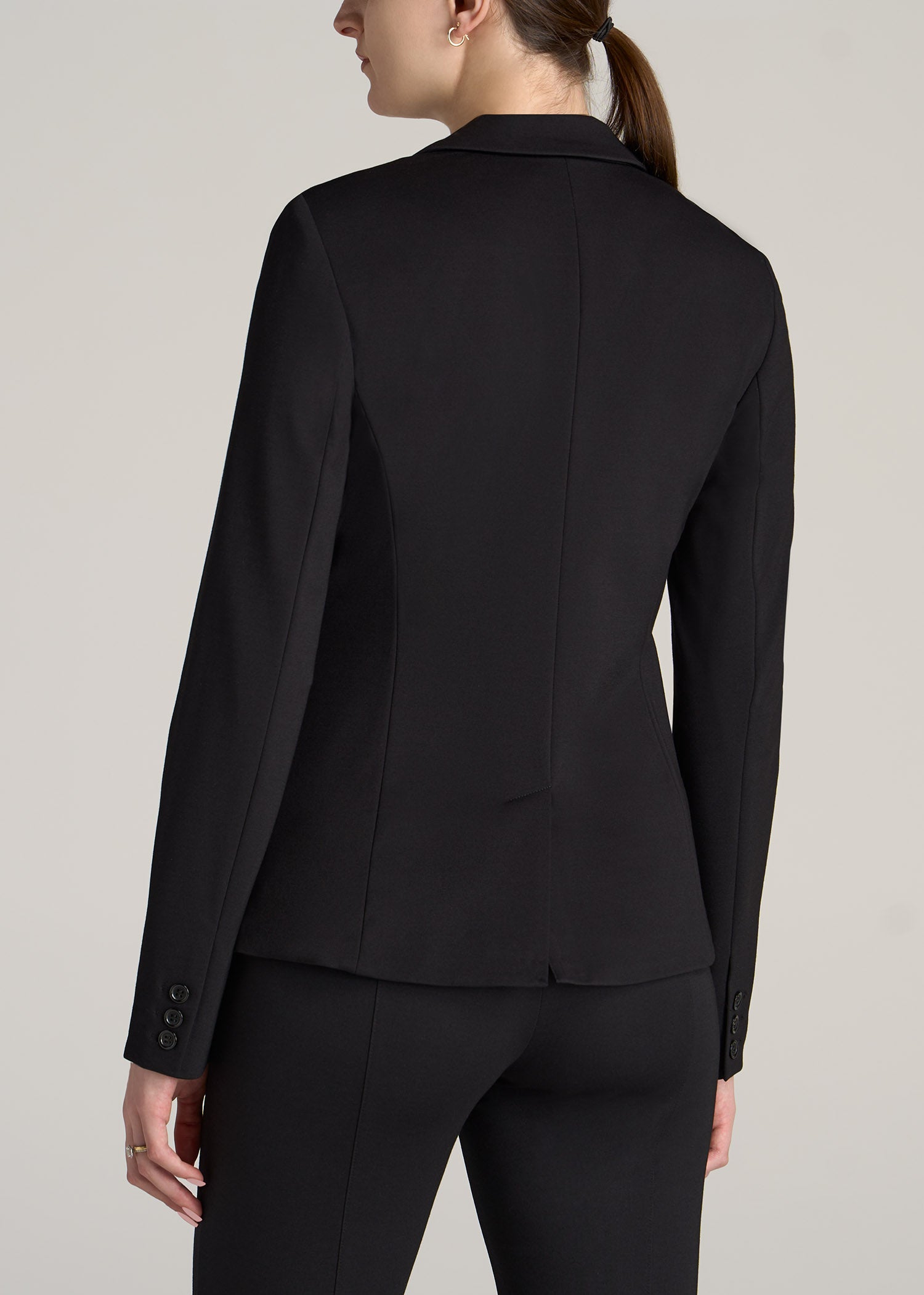 Buy Black Pantsuit for Business Women, Tall Women Pants and Blazer