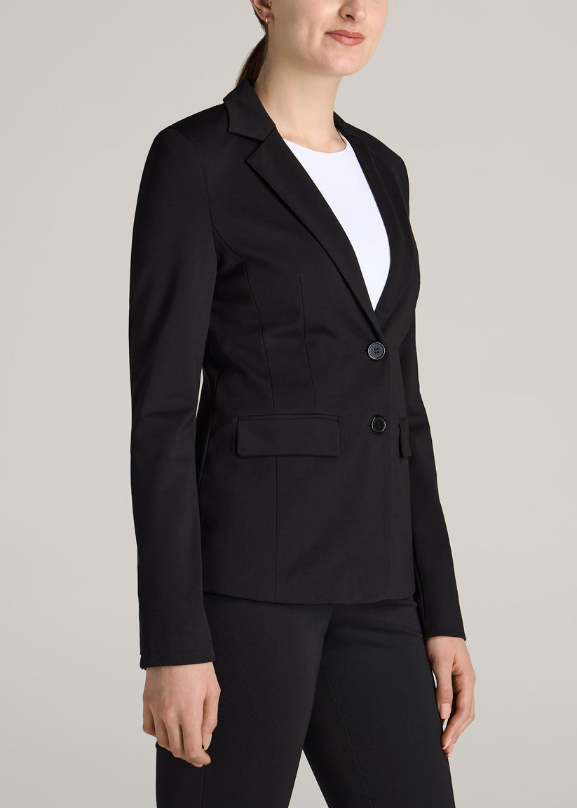 Two Button Blazer for Tall Women | American Tall