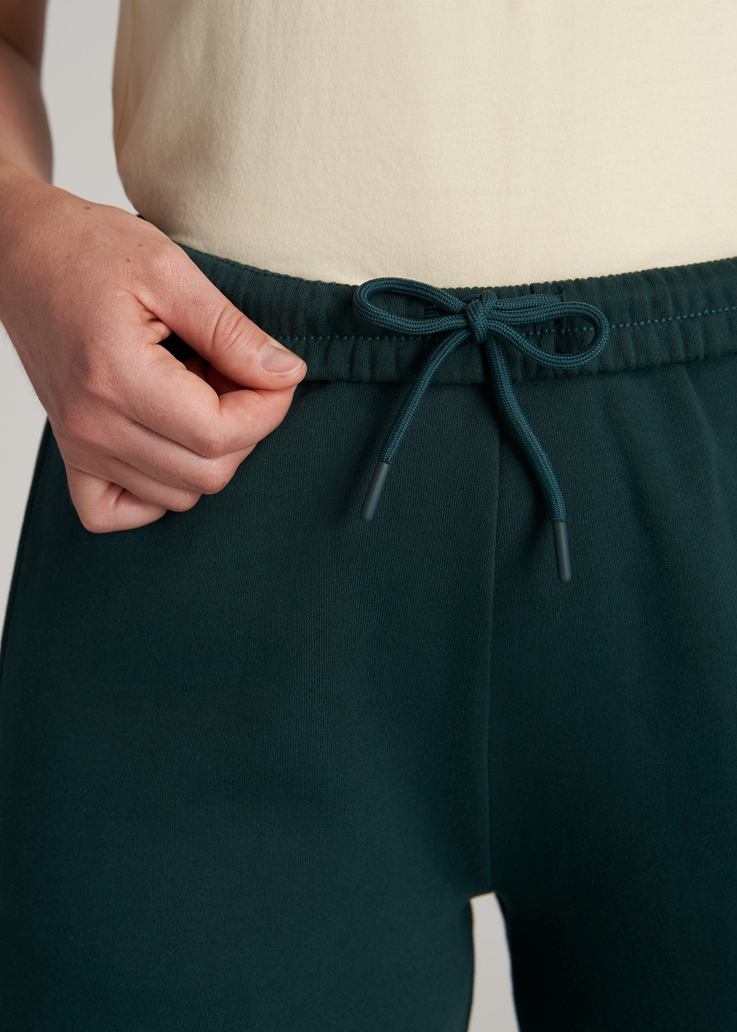 Wearever Fleece Relaxed Women's Tall Sweatpants Emerald – American