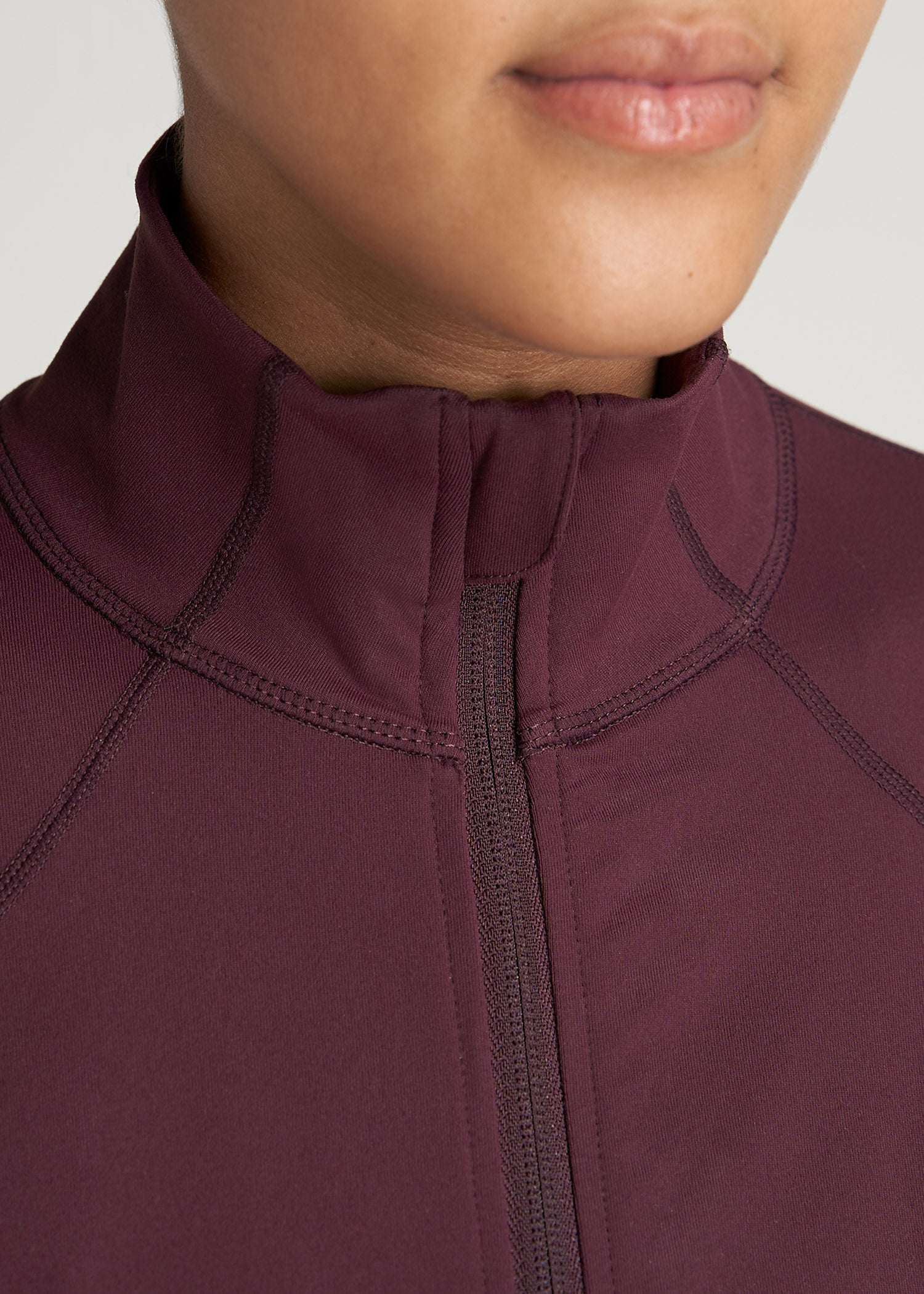 Women's Tall Warm-Up Jacket In Beetroot