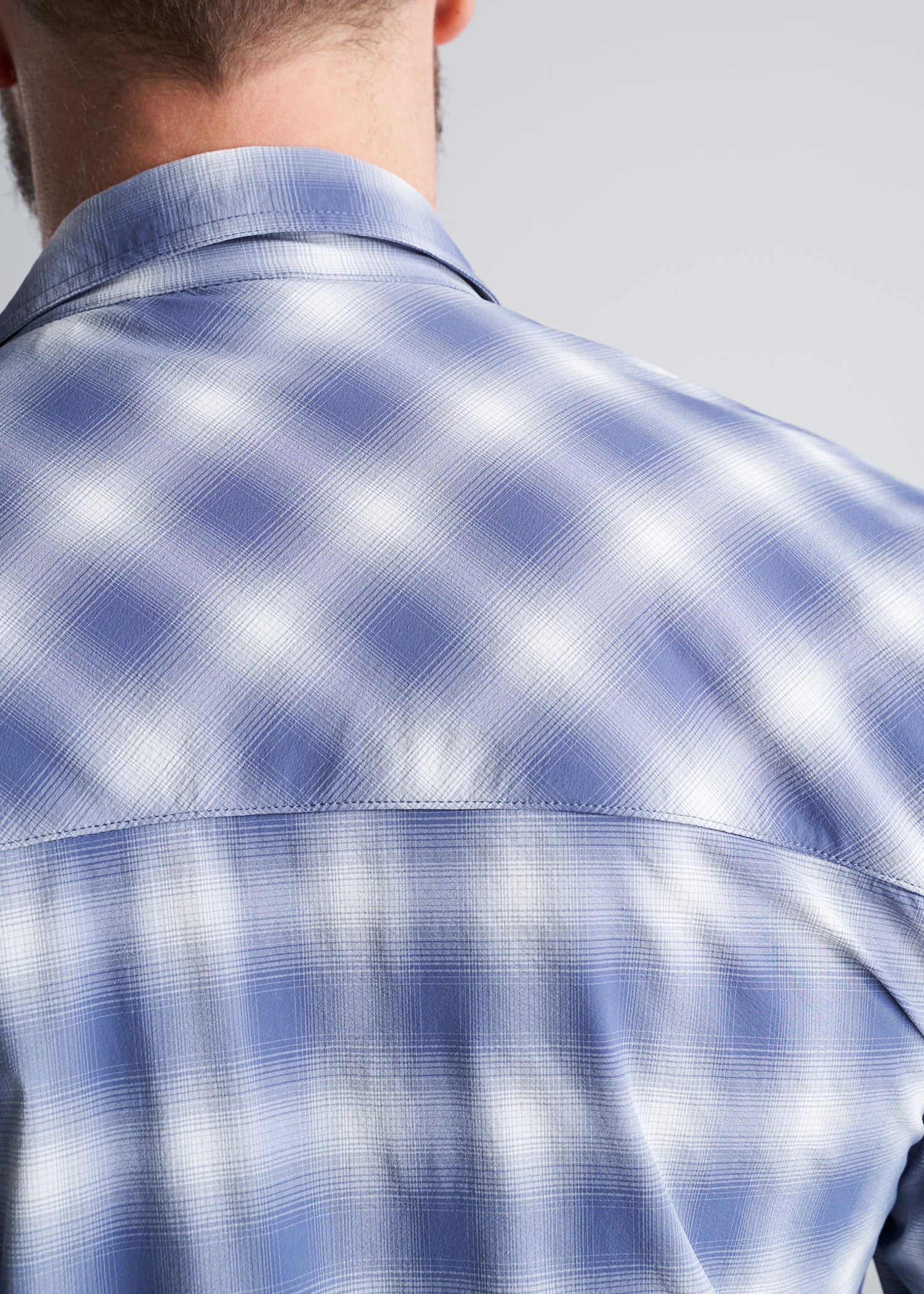 American_Tall_Mens_Hiking_Longsleeve_Button_Up_OpenSky-backdetail