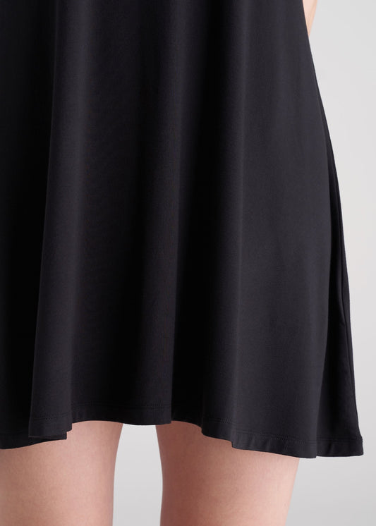 American_Tall_Womens_Swing_Dress_Black-detail