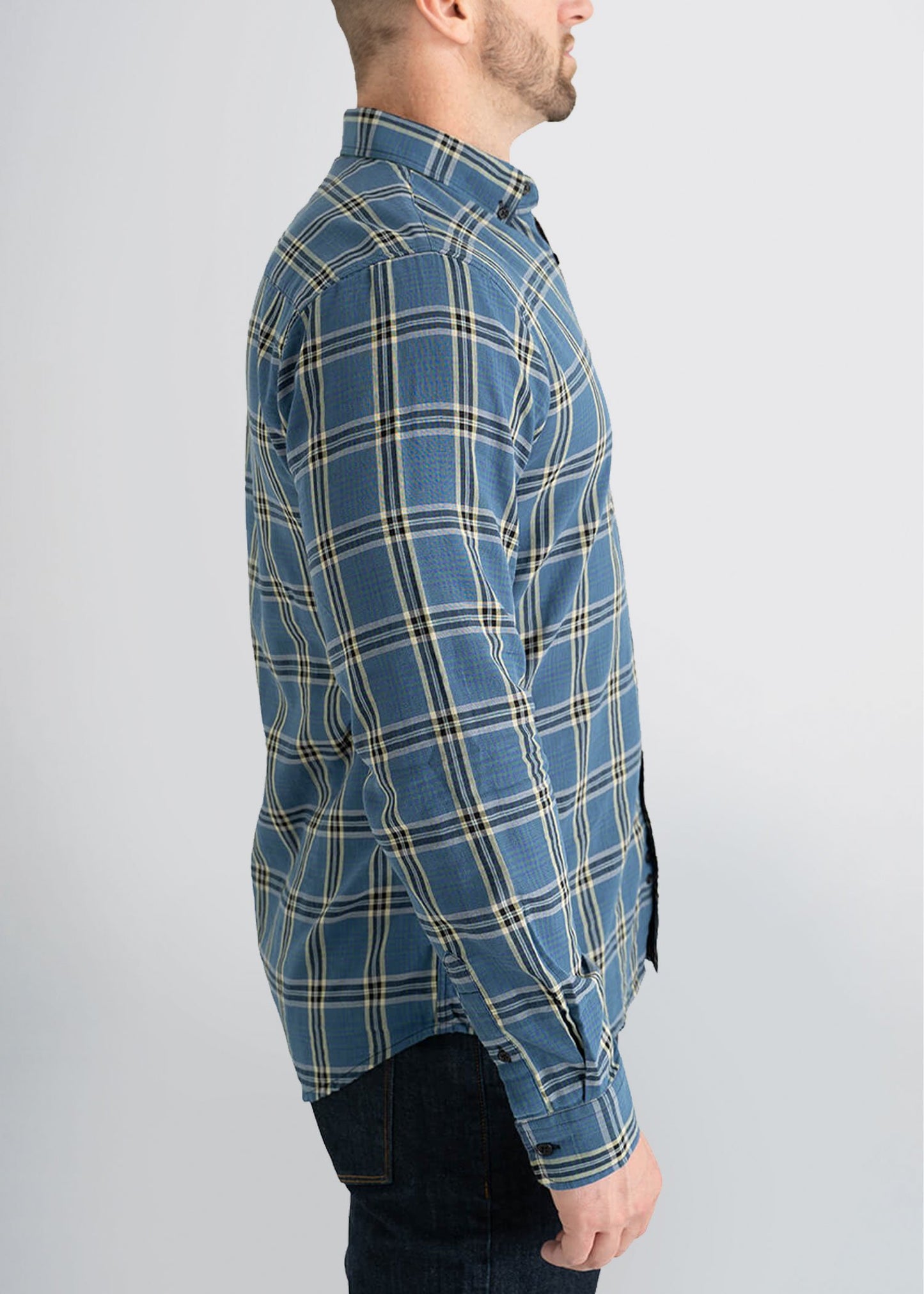 american-tall-mens-double-weave-blueplaid-side