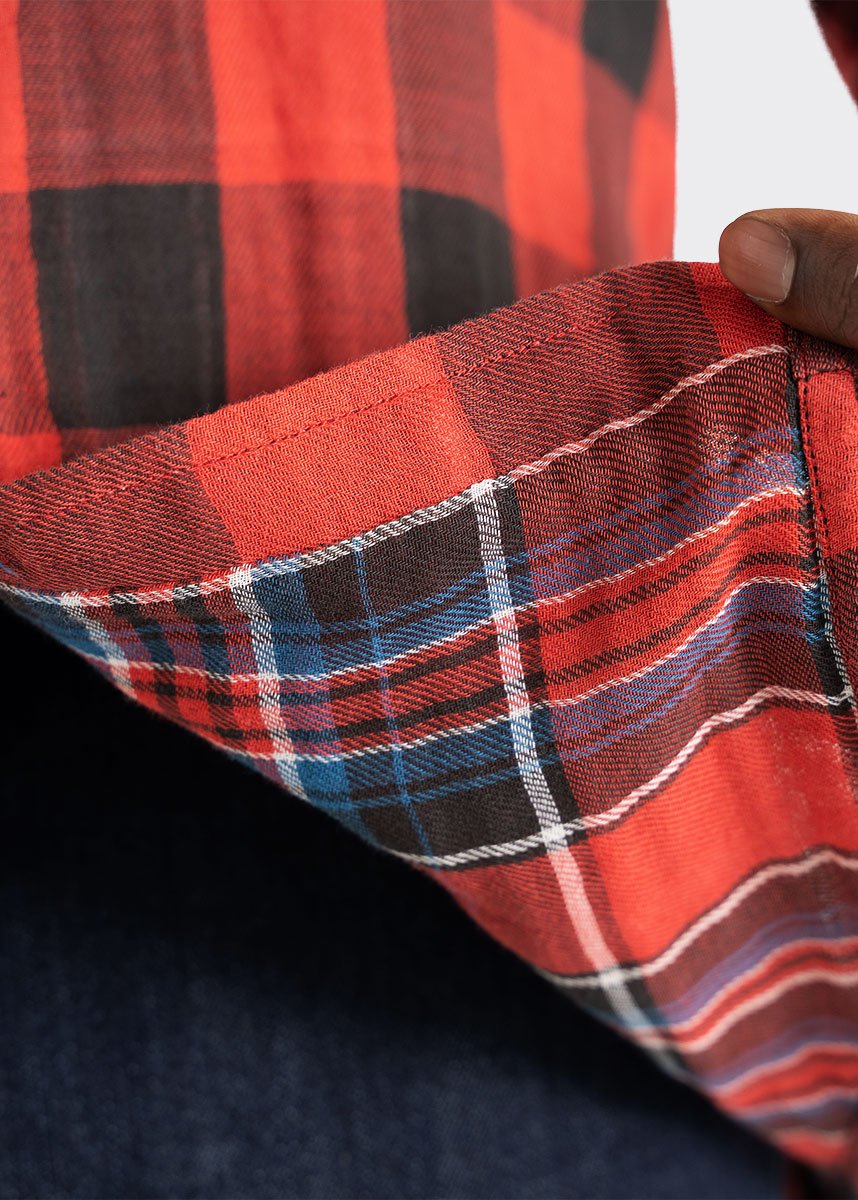 american-tall-mens-double-weave-redblackplaid-detailfabric