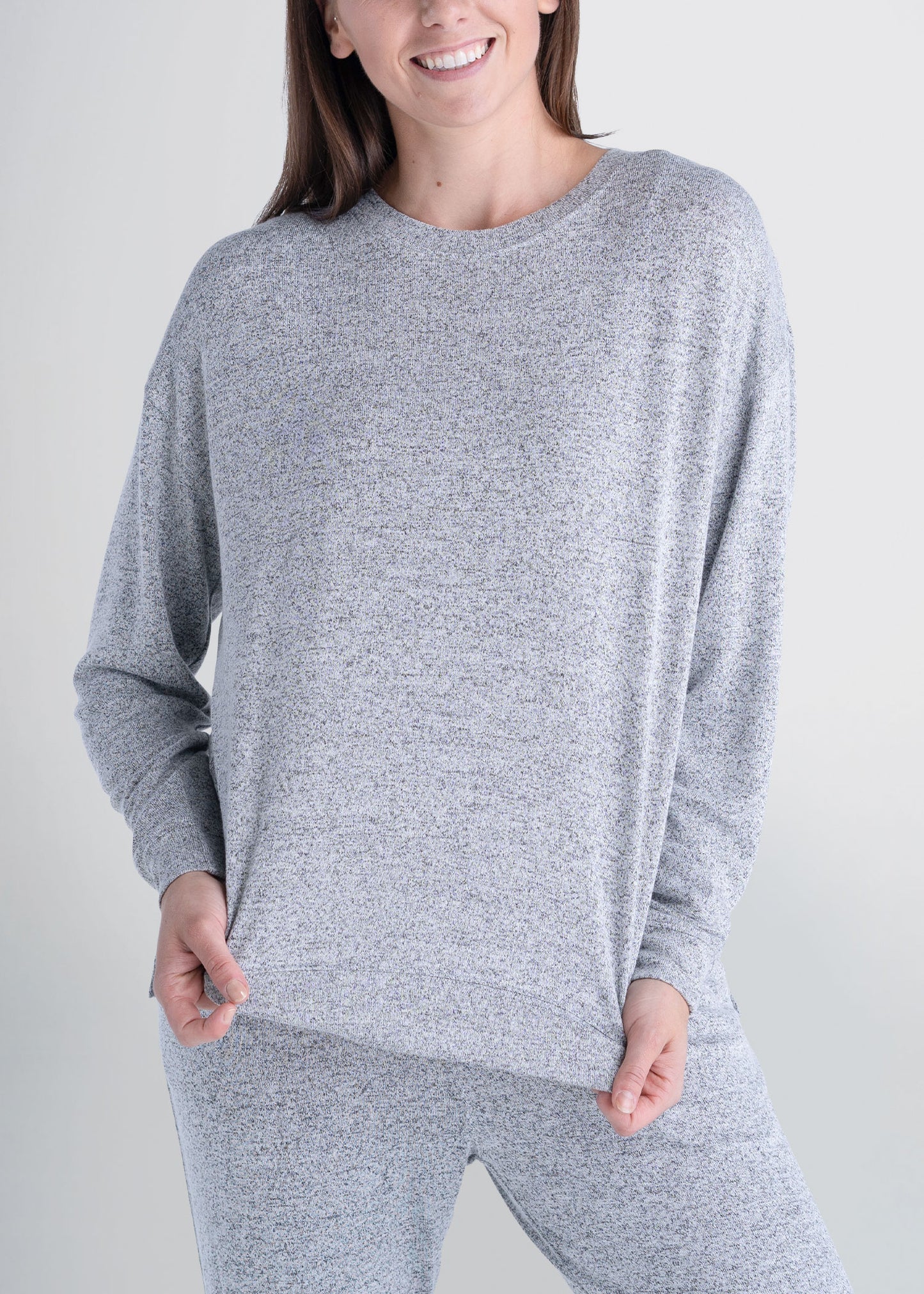 american-tall-womens-lounge-crewneck-greymix-front